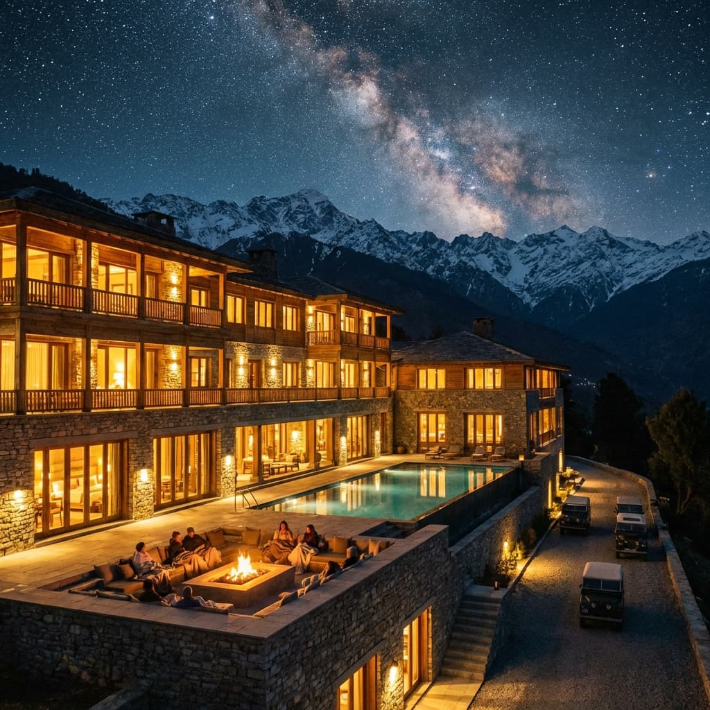 Dramatic Himalayan landscape along the Spiti Valley expedition route